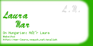 laura mar business card